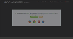 Desktop Screenshot of mackellarschwerdt.co.uk